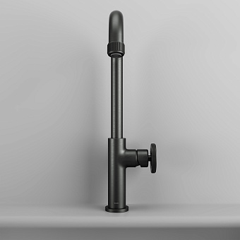 Смеситель для кухни IDDIS Grange GRAGM00i05 поворотный излив графитовый