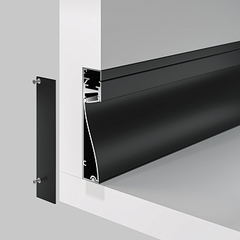 Профиль для светодиодной ленты Maytoni ALM-8018-B-2M 2000мм чёрный