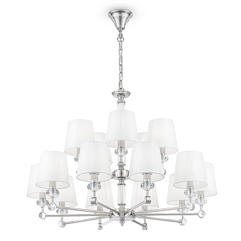 Люстра подвесная Maytoni Riverside MOD018PL-15CH 40Вт 15 лампочек E14