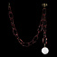 Светильник подвесной Loft It Chain 10128C Red 40Вт G9