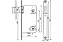 Замок сантехнический MORELLI SIMPLE MM2090 AB WC бронза