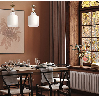 Люстра потолочная Chiaro Оделия 619011203 120Вт 3 лампочек E27