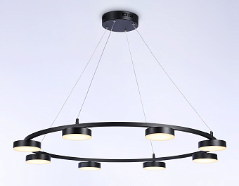 Люстра подвесная Ambrella COMFORT LineTech FL51763 67Вт 9 лампочек LED