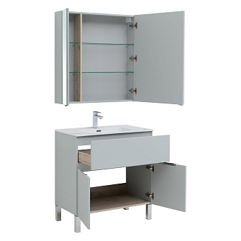 Мебель для ванной AQUANET Алвита New 274211 серый