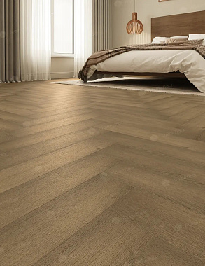 Виниловый ламинат Alpine Floor Дуб насыщенный ECO 19-7 600х125х8мм 43 класс 0,75кв.м