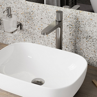 Смеситель для раковины WASSERKRAFT Tauber 6400 6403H никель