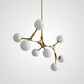 Люстра ImperiumLOFT Beanstalk 101349-26 240Вт 8 лампочек G4