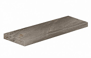 Плитка для ступеней Atlas Concord Россия Allure 620070001737 Grey Beauty Scalino Angolare Sx 33х120см 0,396кв.м. матовая