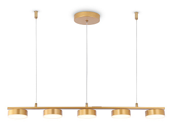 Люстра подвесная Ambrella COMFORT LineTech FL51735 25Вт 5 лампочек LED