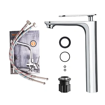 Смеситель для раковины Maxonor MN1179 хром