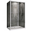 Угловое ограждение Abber Sonnenstrand AG07110-S90 195х90см стекло прозрачное