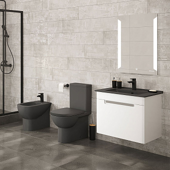 Зеркало SANITA LUXE Quadro QDR60SLMRPCS0010 80х60см с подсветкой