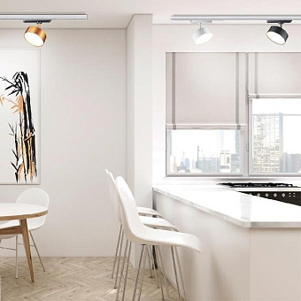 Трековый светильник Novotech PORT 358755 24Вт LED белый для однофазного трека