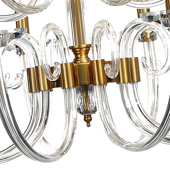 Люстра подвесная Stilfort Glass 1050/03/15P 40Вт 15 лампочек E14