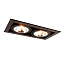 Светильник точечный встраиваемый Arte Lamp CARDANI SEMPLICE A5949PL-2BK 40Вт G9