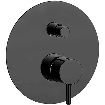 Смеситель для душа Cisal Less New LN00210040 чёрный (матовый)