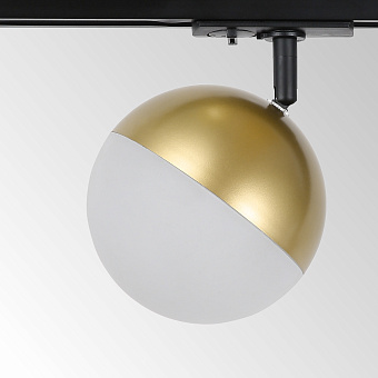 Трековый светильник Elektrostandard Glob a053137 MRL 1015 13Вт GX53 латунь для однофазного трека