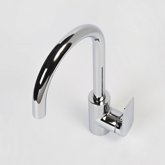 Смеситель для кухни WASSERKRAFT Lopau 3207 поворотный излив хром