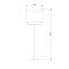 Торшер TK Lighting Boho 5566 60Вт E27