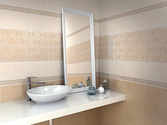 Декор KERAMA MARAZZI Золотой пляж STG\A572\8262 орнамент 20х30см 1,2кв.м.
