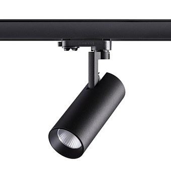 Трековый светильник Novotech PORT 358256 20Вт LED чёрный для трёхфазного трека