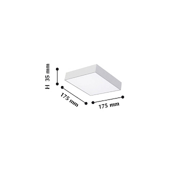 Светильник потолочный Favourite Flashled 2066-24C 24Вт LED