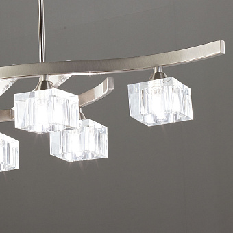 Люстра подвесная Mantra CUADRAX 1115 30Вт 6 лампочек G9