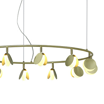 Люстра подвесная Mantra SHELL 7355 120Вт 1 лампочек LED