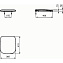 Сиденье для унитаза IDEAL STANDARD T318301 с микролифтом