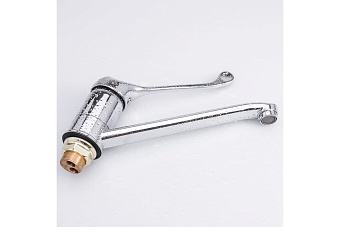 Смеситель для кухни Maxonor MN4954 поворотный излив хром