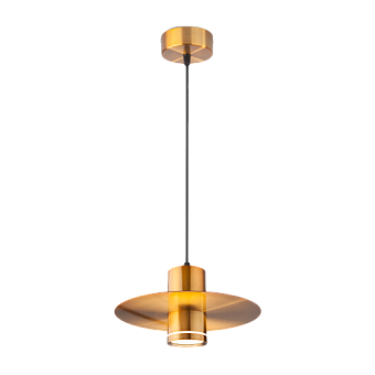 Светильник подвесной Eurosvet Disсо 50155/1 LED бронза 9Вт LED