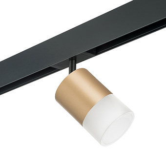 Трековый светильник Lightstar Rullo PRO349081 15Вт GX53 золото для однофазного трека