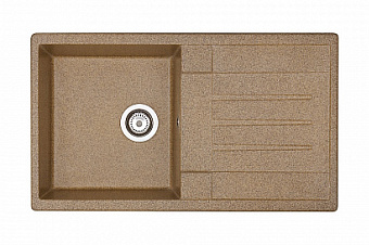 Мойка кухонная Акватон Верона 1A710032VR270 85,5х50см коричневый