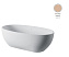 Ванна каменная ArtCeram Hoop ACW002 62 170х70см отдельностоящая