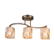Светильник потолочный Eurosvet Susan 30124/3 античная бронза 60Вт E27