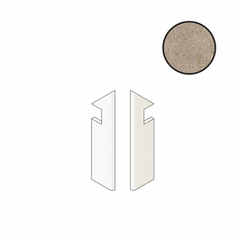 Вставка Atlas Concord Италия Boost Stone A7NZ Clay Battiscopa Sag Dx 7,2х30см 0,259кв.м.