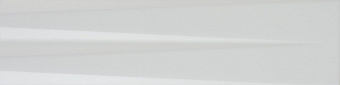 Настенная плитка WOW Stripes 108931 Transition Ice White Matt 7,5х30см 0,51кв.м. матовая