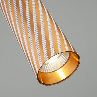 Светильник подвесной Eurosvet Boston 50190/1 LED золото 10Вт LED