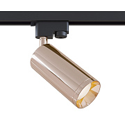 Трековый светильник Maytoni Focus TR004-1-GU10-RG 50Вт GU10 розовое золото для однофазного трека