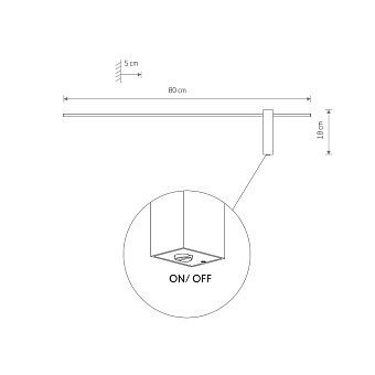 Светильник настенный Nowodvorski Motive Led L 10311 11Вт