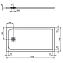 Душевой поддон IDEAL STANDARD ULTRAFLAT S K8234FT 70х140см