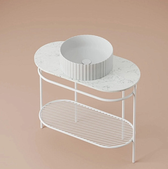 Полочка для консоли ArtCeram TFA013 56 moka