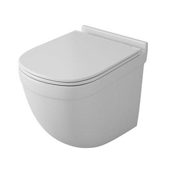 Унитаз подвесной KERAMA MARAZZI Modula MO.wc.02 безободковый без сиденья
