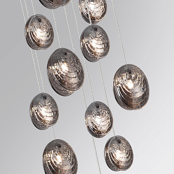 Люстра каскадная Odeon MUSSELS 5038/11 440Вт 11 лампочек G9