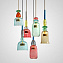 Светильник подвесной ImperiumLOFT Candy 101404-26 60Вт E27