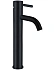 Смеситель для раковины Abber Wasser Kreis AF8111B чёрный матовый