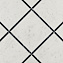 Декор FAP CERAMICHE Roma Diamond fNK4 Incroci Carrara Nero Reale InsFnk 60х60см 0,36кв.м.