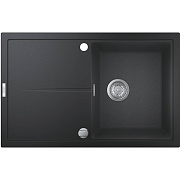 Мойка кухонная GROHE K400 31639AP0 78х50см чёрный гранит
