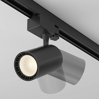 Трековый светильник Maytoni Vuoro TR029-3-10W3K-S-B 10Вт LED чёрный для трёхфазного трека