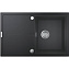Мойка кухонная GROHE K400 31639AP0 78х50см чёрный гранит